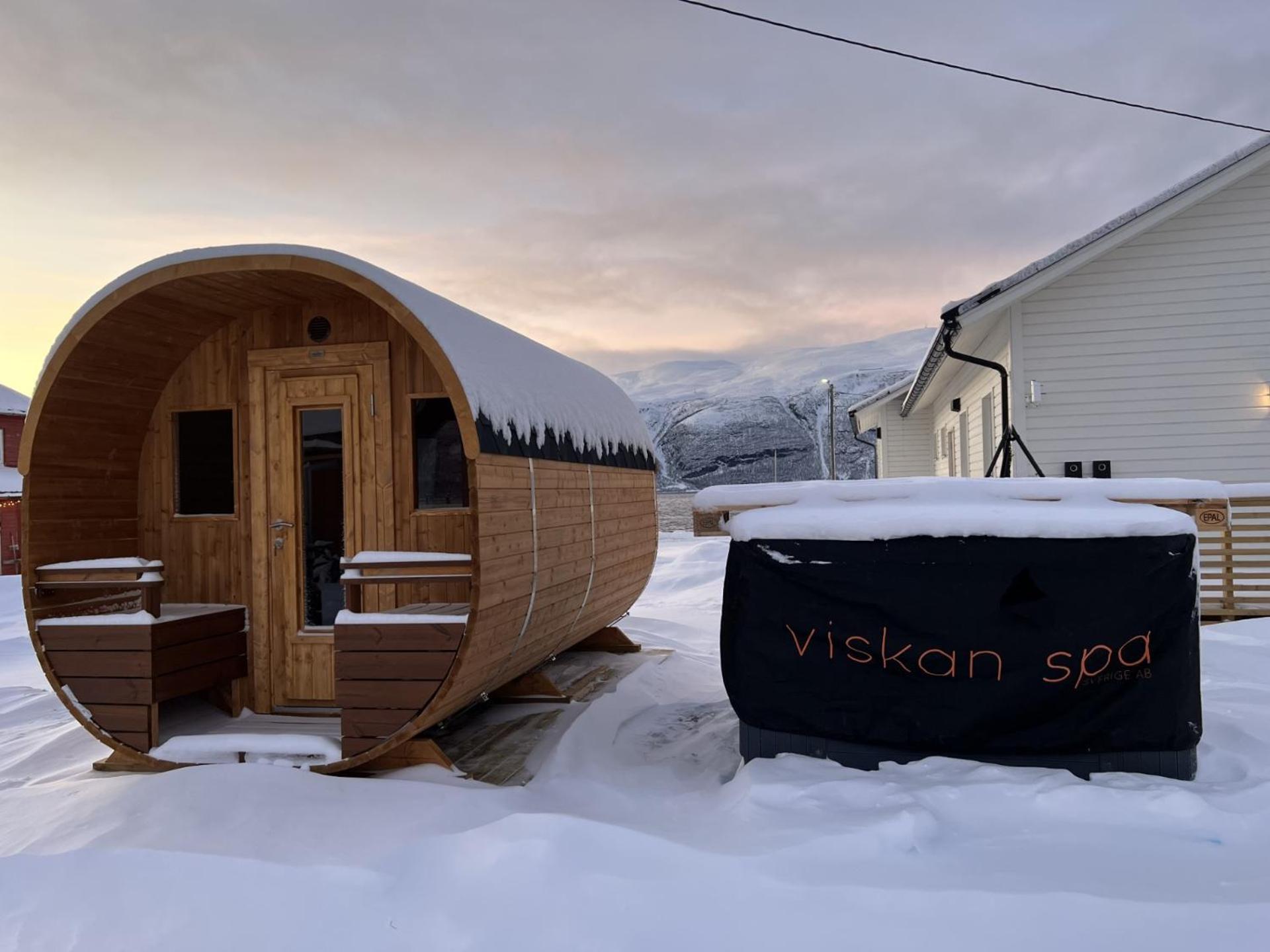 Alpan Apartments, Lyngenfjord Olderdalen Eksteriør billede