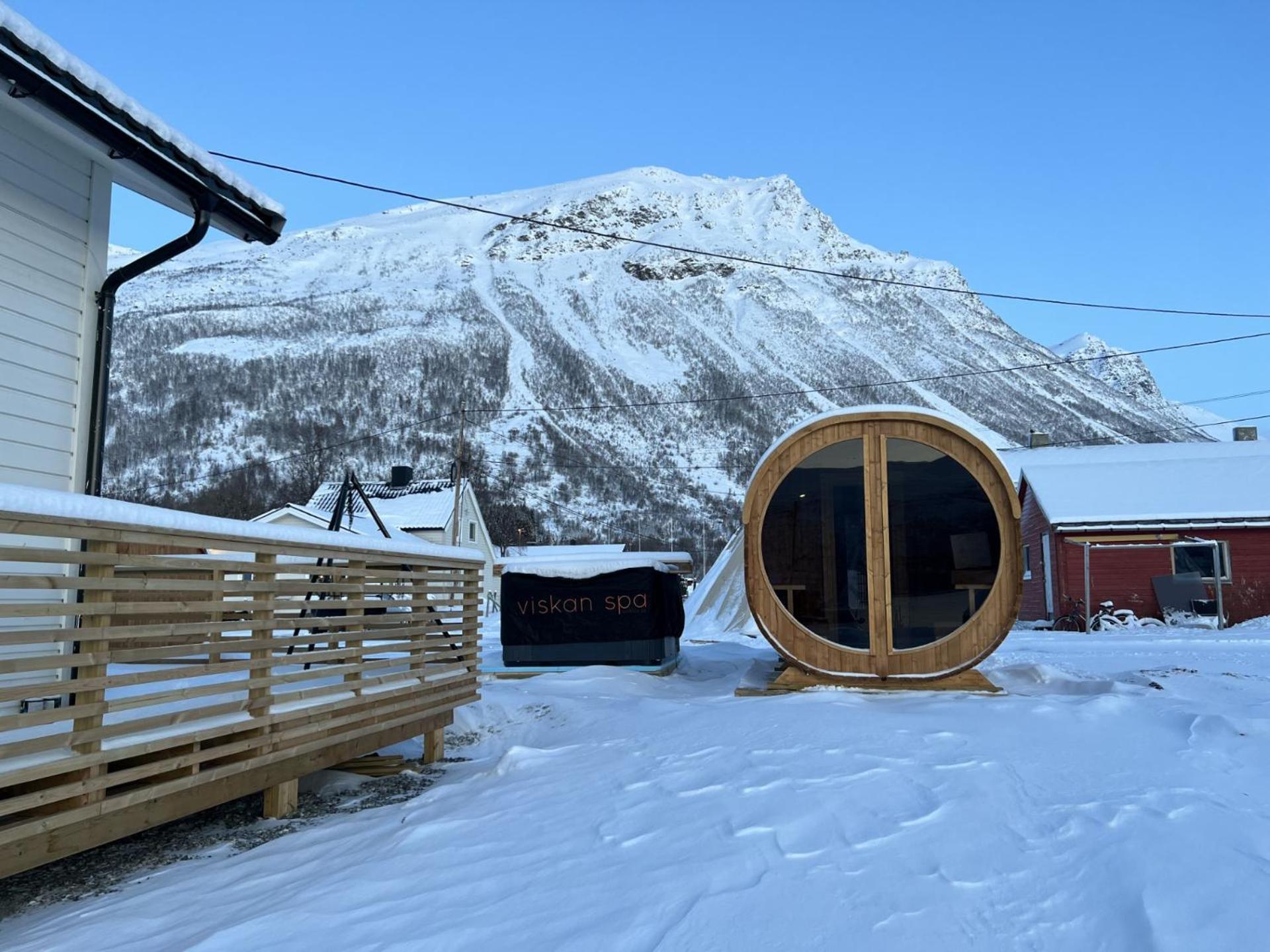 Alpan Apartments, Lyngenfjord Olderdalen Eksteriør billede