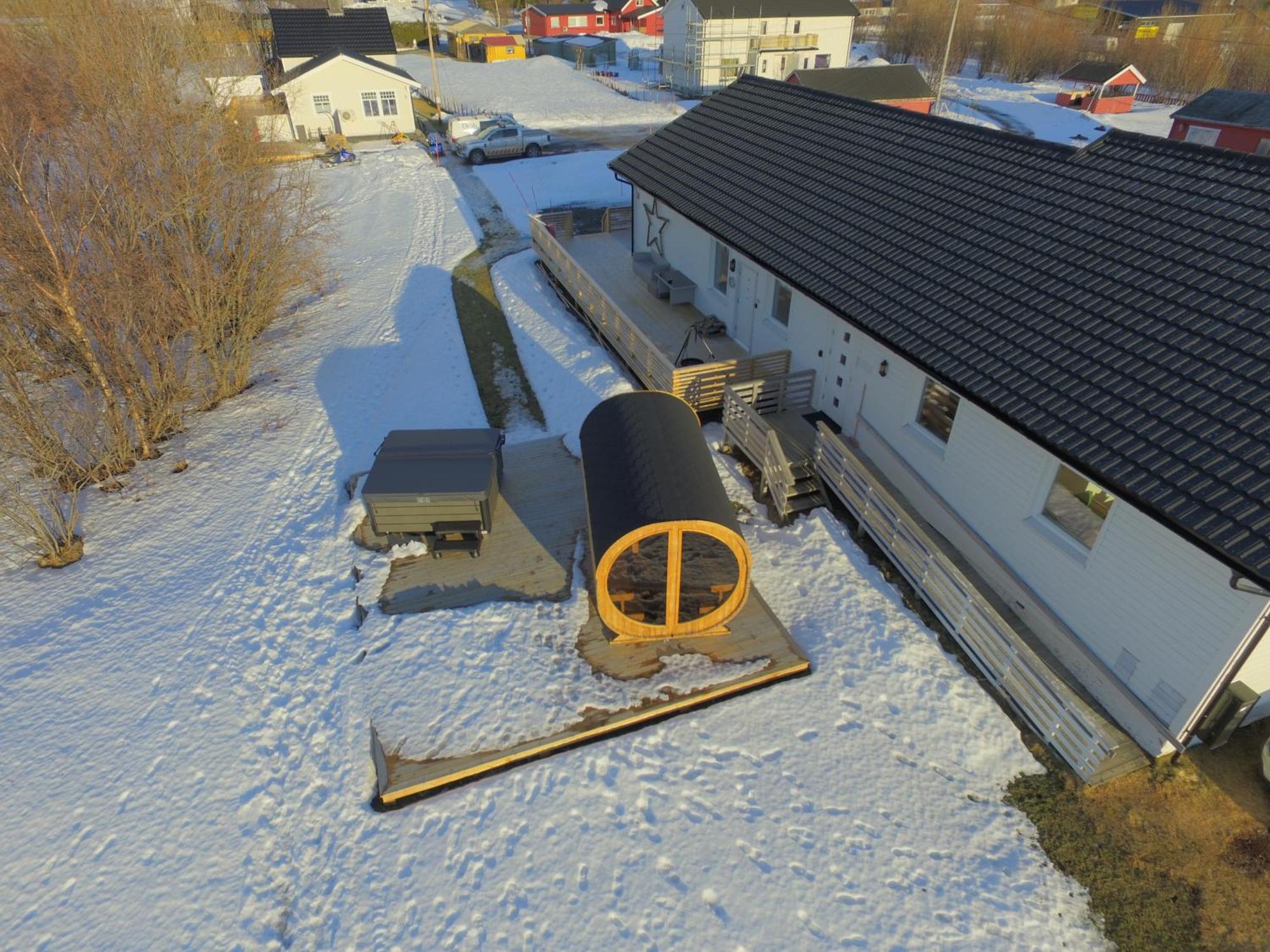 Alpan Apartments, Lyngenfjord Olderdalen Eksteriør billede